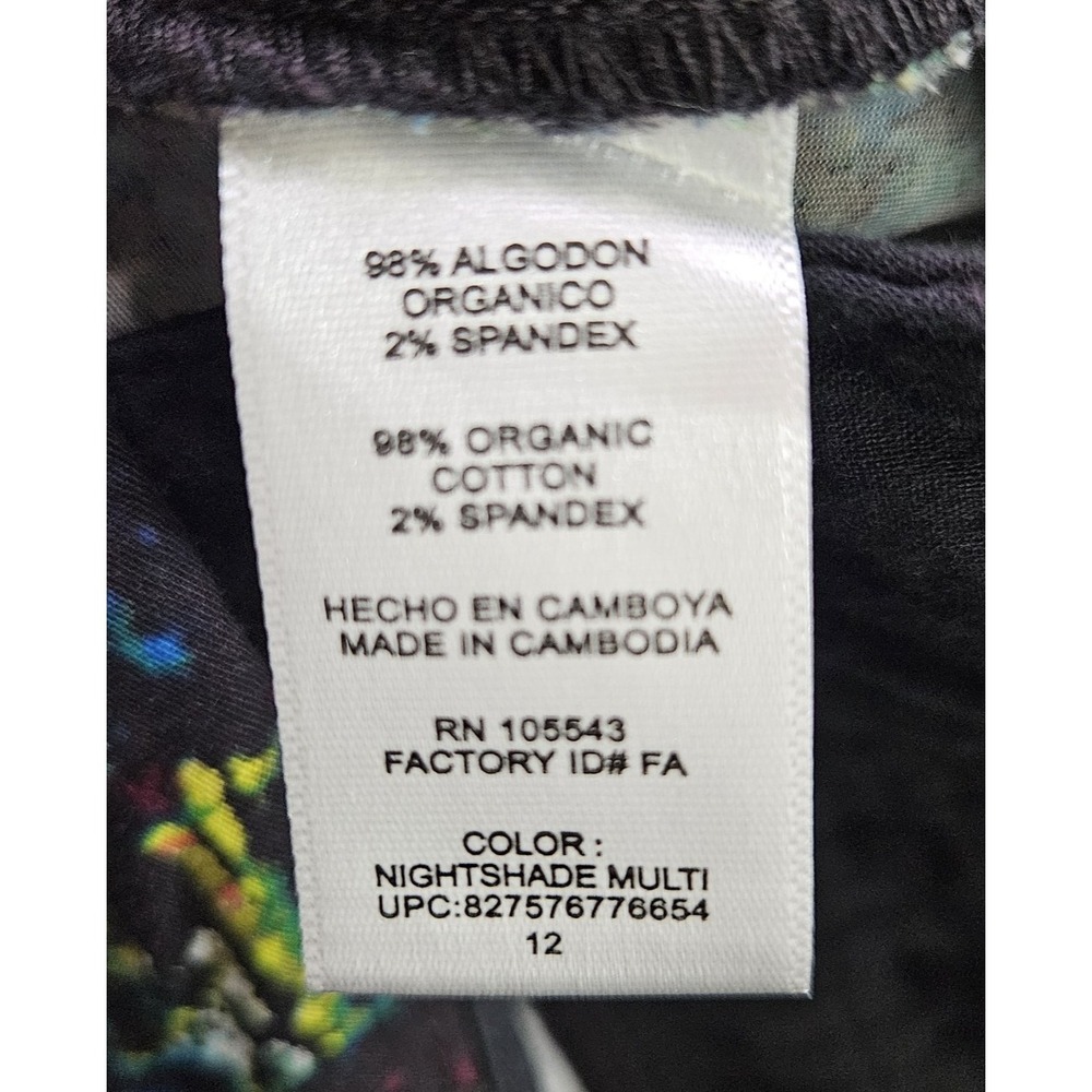 Derek Lam For Design Nation 12 Rio Crop Capri Pants Nightshade Statement Piece - Picture 8 of 11